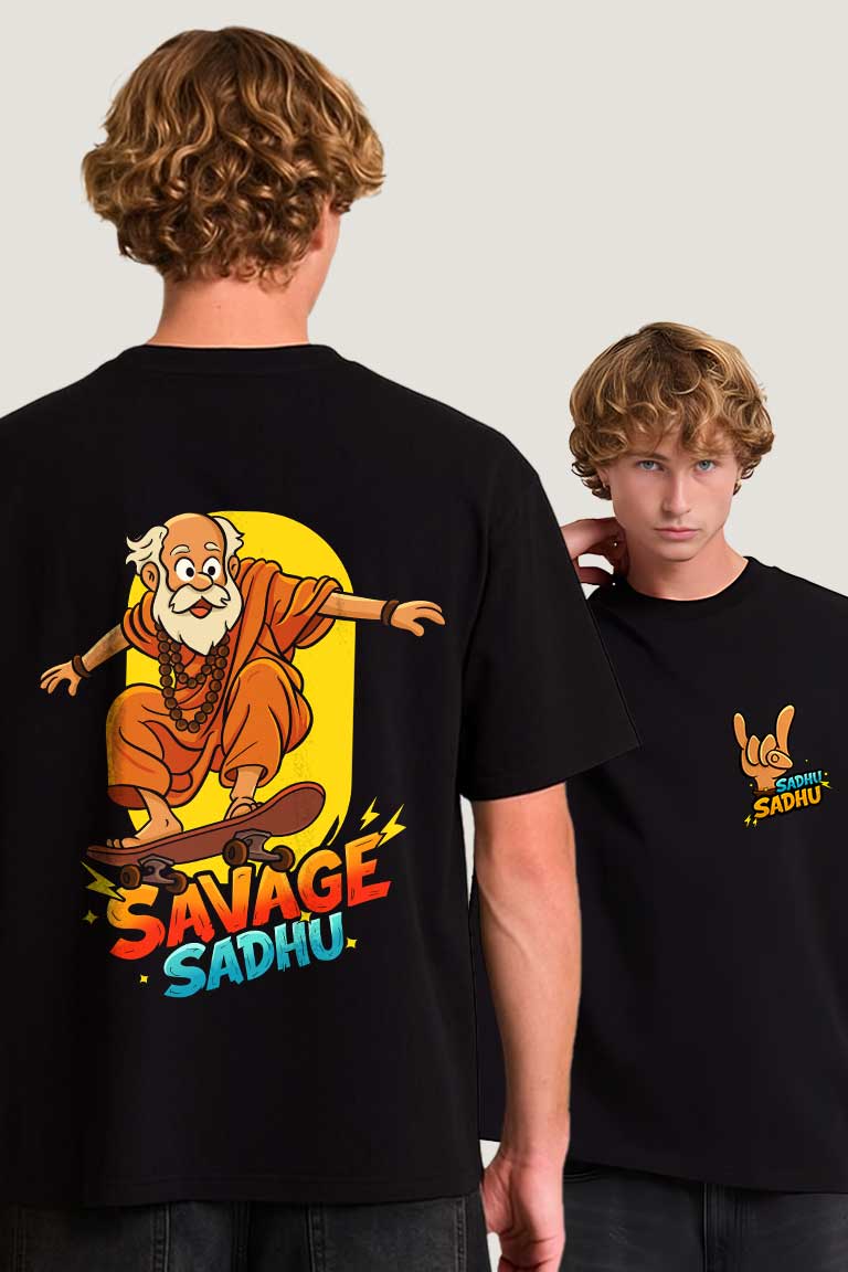 Sadhu Sadhu Men Oversized T-shirt