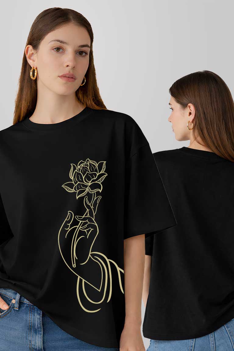 Mukti Women Oversized T-shirt - Image 2