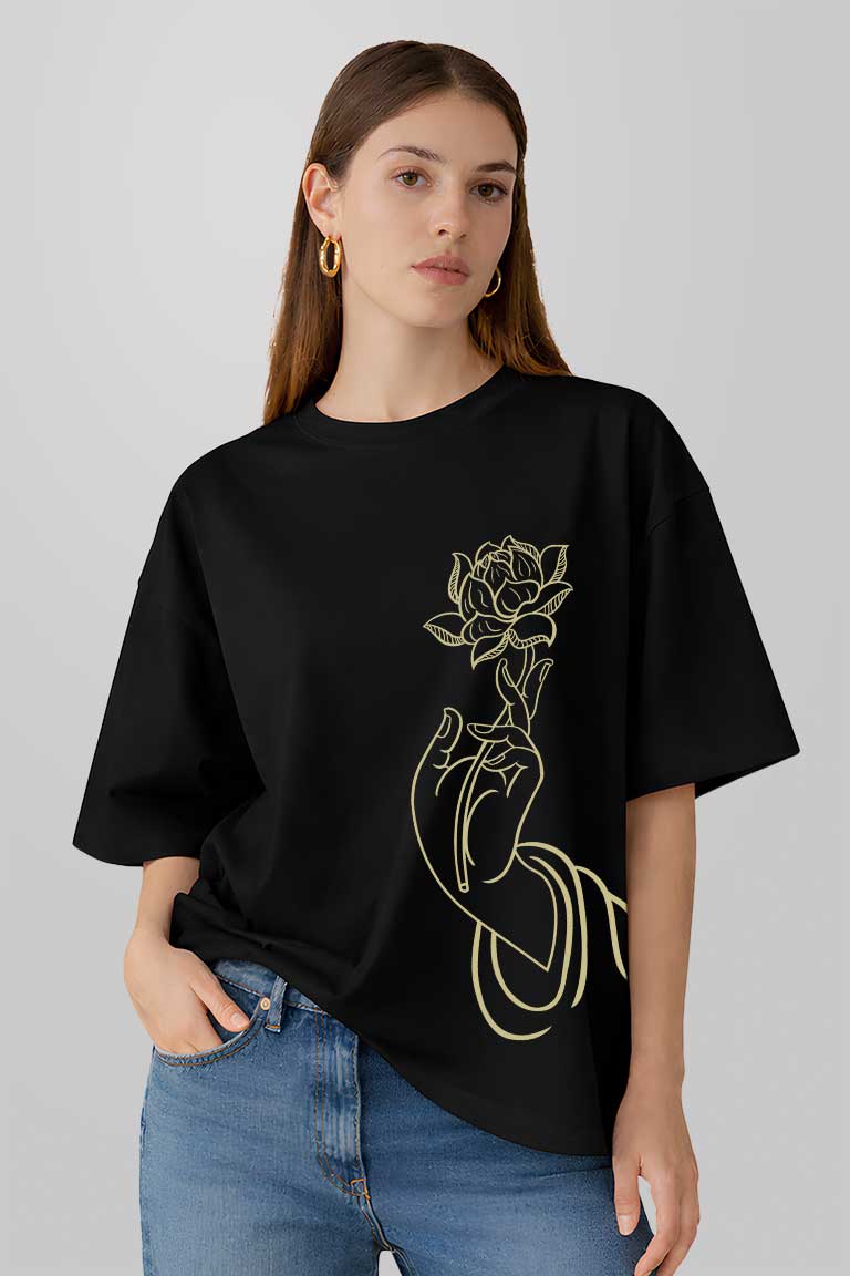 Mukti Women Oversized T-shirt - Image 5
