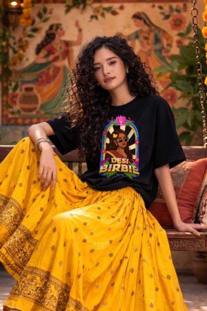 Desi Birbie Women Oversized T-shirt