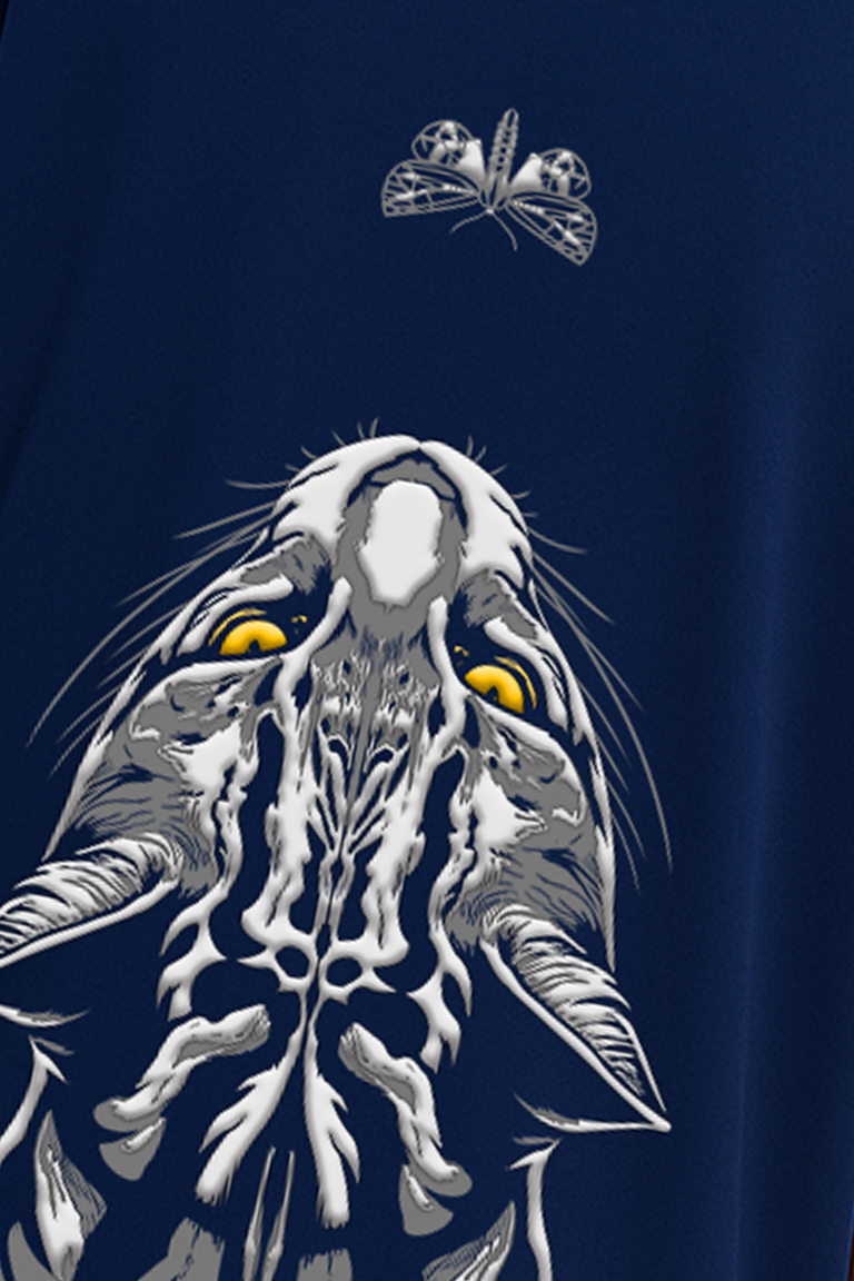 Hunter Puff Print Oversized T-shirt