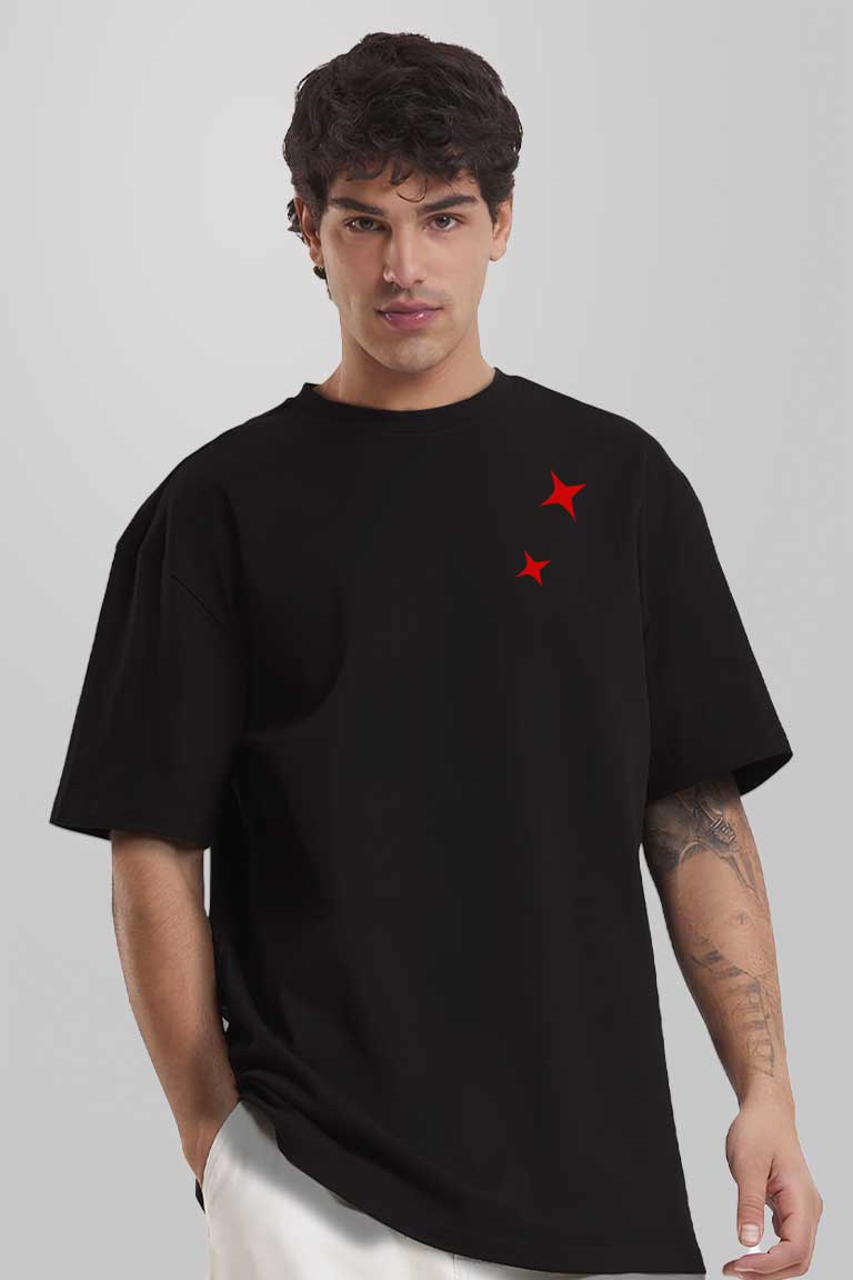 Rabbit Puff Print Oversized T-shirt - Image 4