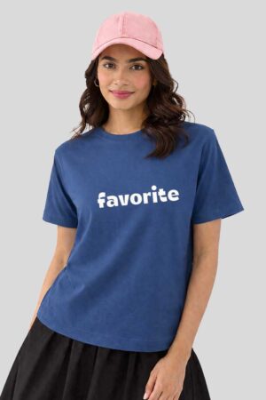 Favourite Women Regular T-shirt