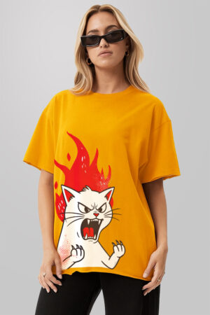 Catto Women Oversized T-shirt