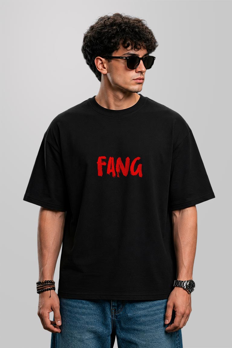 Fang Men Oversized T-shirt - Image 4