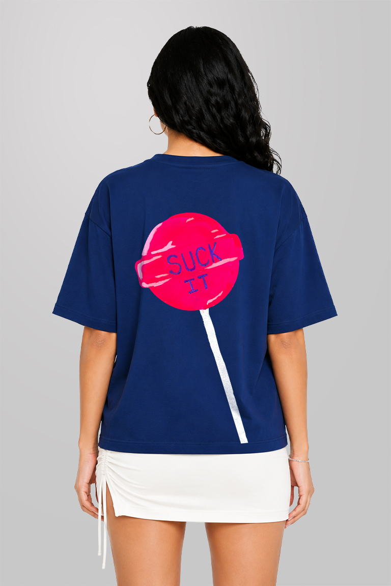 Lolipop Women Oversized T-shirt - Image 2