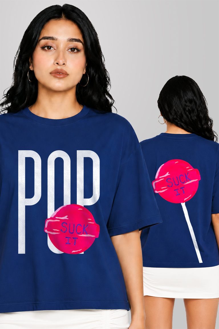 Lolipop Women Oversized T-shirt