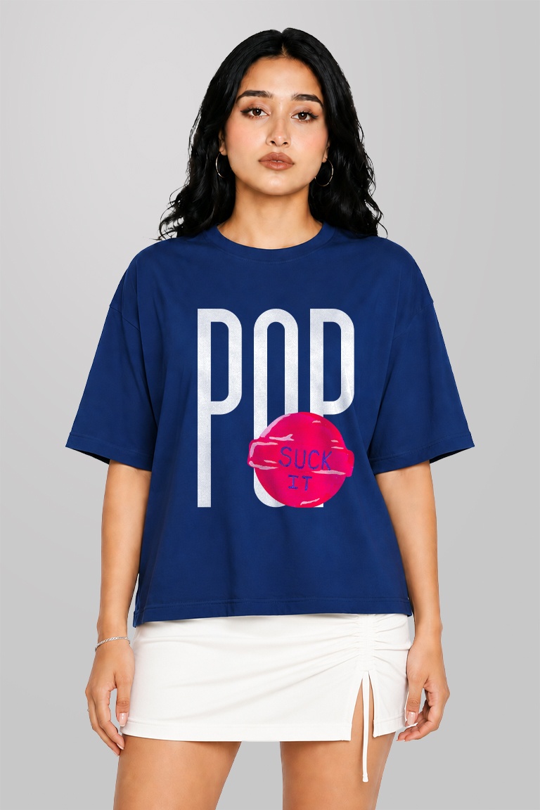 Lolipop Women Oversized T-shirt - Image 4