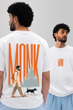 Monk Men Oversized T-shirt