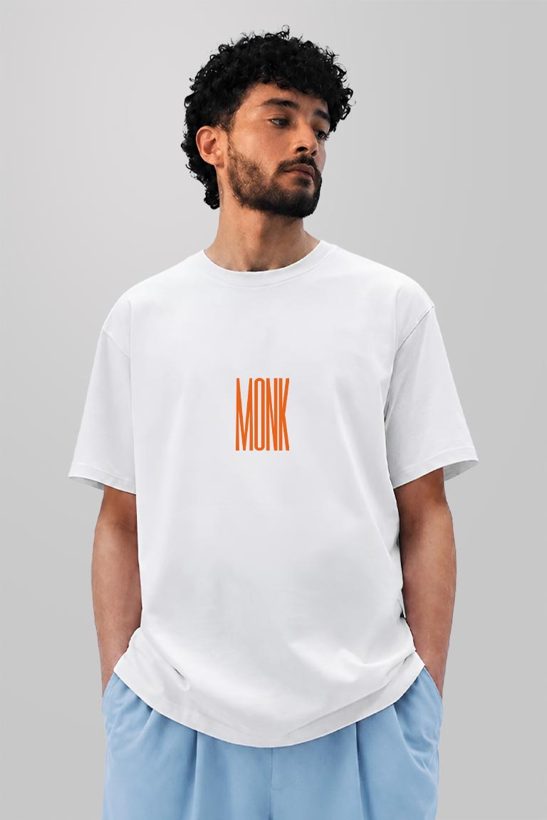 Monk Men Oversized T-shirt - Image 4