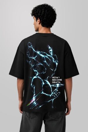 I Become Death Men Oversized T-shirt