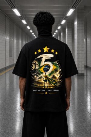 Brazil Men Oversized T-shirt