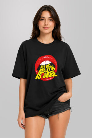 Judge Women Oversized T-shirt