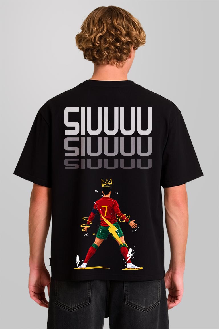 Siuuu Men Oversized T-shirt - Image 6