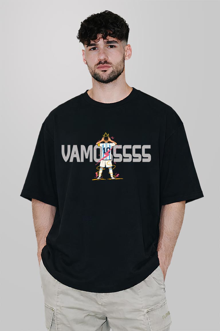 Vamosss Men Oversized T-shirt - Image 3