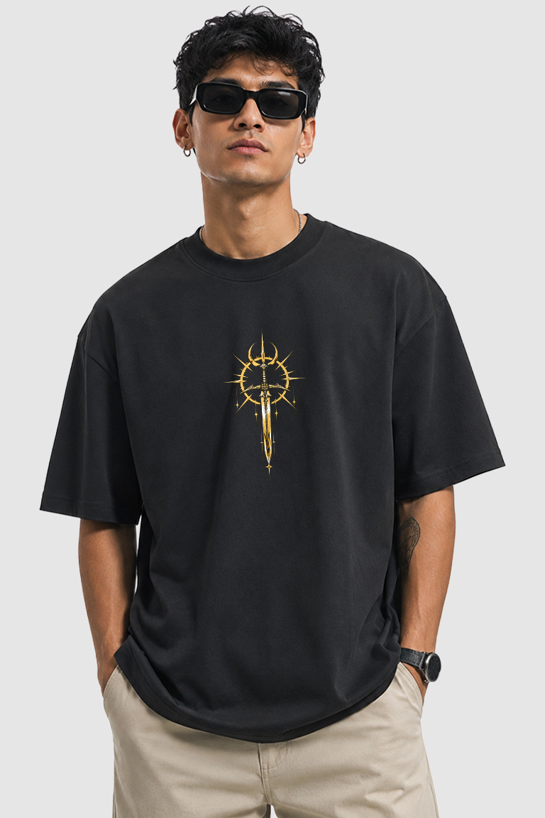 Angel Men Oversized T-shirt - Image 4