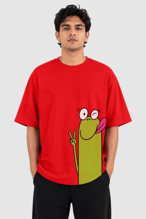 Frogy Men Oversized T-shirt